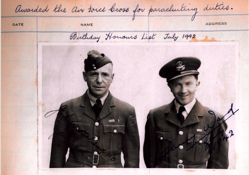 WO JOE SUNDERLANDFLT.LT HARRY WARD E ss